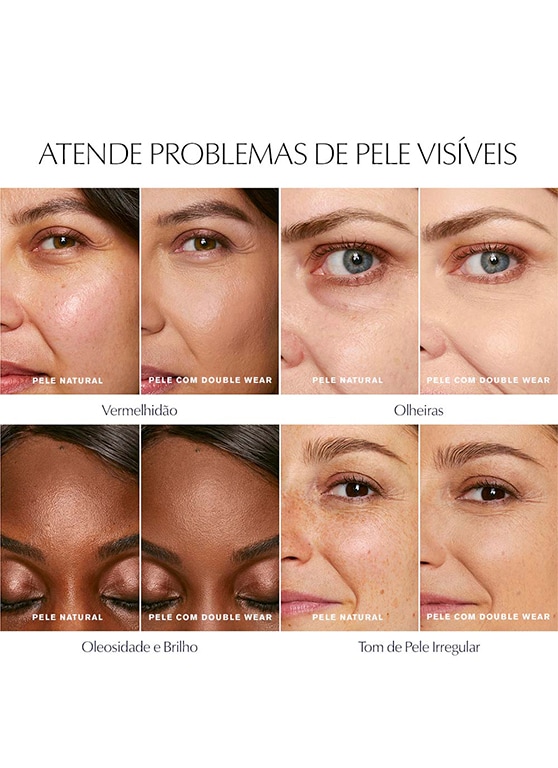 Base Líquida Matte de Longa Duração Double Wear